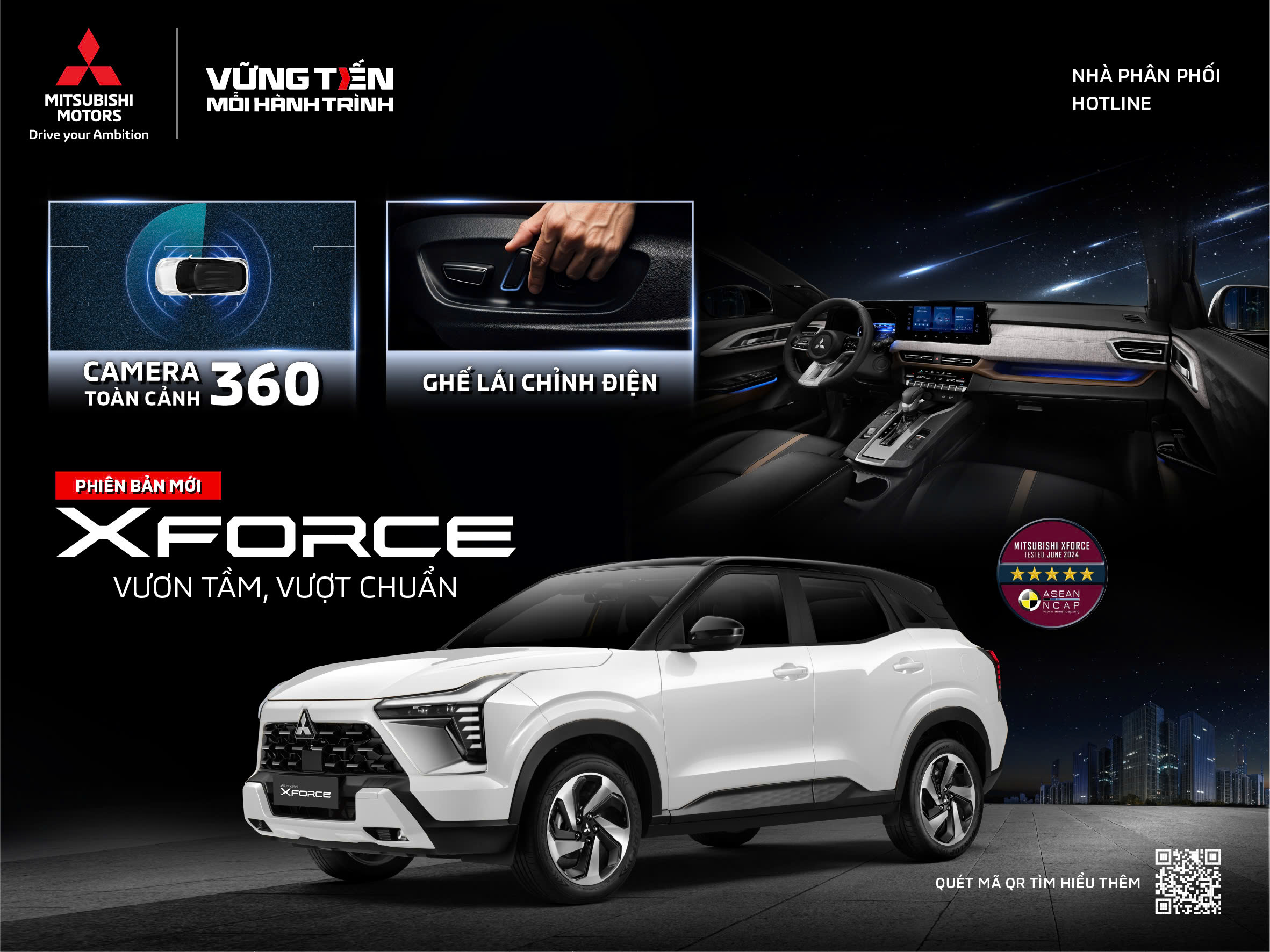 GIỚI THIỆU MITSUBISHI XFORCE 2026 – DẪN ĐẦU PHÂN KHÚC VỚI HÀNH TRÌNH “VƯƠN TẦM, VƯỢT CHUẨN”