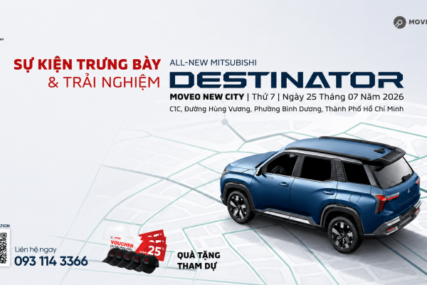 25.07 | Sự kiện lái thử & trưng bày tại Showroom Mitsubishi Moveo New City