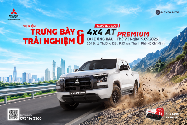 19.09 | LÁI THỬ & TRƯNG BÀY TRITON 4X4 AT PREMIUM PHIÊN BẢN MỚI, BẢN LĨNH NHÀ VÔ ĐỊCH AXCR