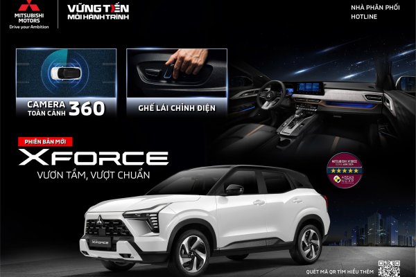 GIỚI THIỆU MITSUBISHI XFORCE 2026 – DẪN ĐẦU PHÂN KHÚC VỚI HÀNH TRÌNH “VƯƠN TẦM, VƯỢT CHUẨN”